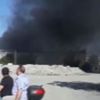 Sefaköy'de atık deposunda yangın Sefaköy'de atık deposunda yangın