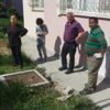 Beton altında kalan yavrular kurtarıldı Beton altında kalan yavrular kurtarıldı