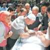 Babasından yiğidine son veda Babasından yiğidine son veda