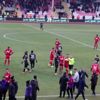 Eskişehirspor maçı sonrası tribünde kavga çıktı