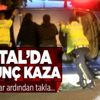 Son dakika: Kartal'da gece yarısı facia gibi kaza! Önce çarptılar ardından takla attılar