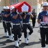 Şehit polis memuru için tören düzenlendi Şehit polis memuru için tören düzenlendi