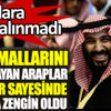﻿Türk mallarını yasaklayan Araplar, Türkler sayesinde daha da zengin oldu. Araplara tavır alınmadı