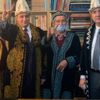 Ersin Beyaz'dan Doğu Türkistan davasının aksakallısına ziyaret Ersin Beyaz'dan Doğu Türkistan davasının aksakallısına ziyaret