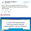 İstanbul'daki üniversitelere kar tatili