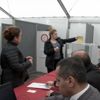 Referanduma katılım yoğun ama kuyruk yok Referanduma katılım yoğun ama kuyruk yok