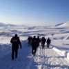 İran sınırında 13 düzensiz göçmenin donduğu ihbarı İran sınırında 13 düzensiz göçmenin donduğu ihbarı