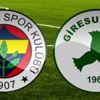 ﻿Giresunspor - Fenerbahçe maçı ne zaman, saat kaçta, hangi kanalda?