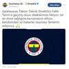 Fenerbahçe den Fatih Terim e geçmiş olsun