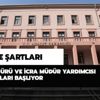 Adalet Bakanlığı memur alımı ne zaman? İcra Müdürü ve İcra Müdür Yardımcısı şartları neler? Adalet Bakanlığı memur alımı ne zaman? İcra Müdürü ve İcra Müdür Yardımcısı şartları neler?