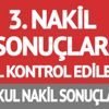 3. nakil sonuçları: TEOG nakil sonuçları kaçta açıklanacak? (e-Okul giriş)