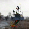 Nöbet kulübesine Öcalan'ın posterini astılar Nöbet kulübesine Öcalan'ın posterini astılar