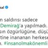 Fatih Portakal’dan Demirağ’a saldırıya tepki