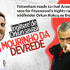 Mourinho, Orkun Kökçü için devreye girdi Mourinho, Orkun Kökçü için devreye girdi