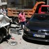 Sürücü adayı vitesi karıştırınca ortalık savaş alanına döndü Sürücü adayı vitesi karıştırınca ortalık savaş alanına döndü