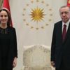 Erdoğan, Parlamentolararası Birlik Başkanı Gabriela Cuevas Barron'u kabul etti
