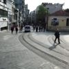 İSTİKLAL CADDESİ NDEKİ YOĞUNLUK HAVADAN GÖRÜNTÜLENDİ İSTİKLAL CADDESİ NDEKİ YOĞUNLUK HAVADAN GÖRÜNTÜLENDİ