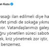 Burhan Kuzu sokağa çıkma yasağını savundu Burhan Kuzu sokağa çıkma yasağını savundu