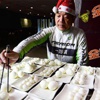 Noel’i kutlamak amacıyla 160 yumurta yedi Noel’i kutlamak amacıyla 160 yumurta yedi