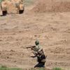 Türk askerleri ile Irak askerleri kol kola tatbikatı sürdürüyor Türk askerleri ile Irak askerleri kol kola tatbikatı sürdürüyor