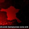 Türkiye Tekvando Şampiyonası sona erdi Türkiye Tekvando Şampiyonası sona erdi