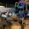 Açılan peynir bidonları polisi şok etti
