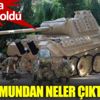 Bodrumundan 2. Dünya Savaşı tankı ve Nazi silahları çıktı Bodrumundan 2. Dünya Savaşı tankı ve Nazi silahları çıktı