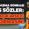 Karşılaşma sonrası flaş sözler! "Bu maç kimseyi kandırmasın" Karşılaşma sonrası flaş sözler! "Bu maç kimseyi kandırmasın"