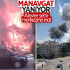 Manavgat'ta orman yangını çıktı