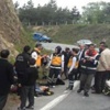 Öğrenci servisi devrildi: 17 yaralı Öğrenci servisi devrildi: 17 yaralı