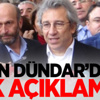 Can Dündar'dan silahlı saldırı açıklaması
