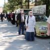 Halk pazarında 'korona' kuyruğu Halk pazarında 'korona' kuyruğu