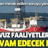 Yavuz Sondaj Gemisi faaliyetlerine devam edecek mi? Bakan Dönmez merak edilen soruya cevap verdi Yavuz Sondaj Gemisi faaliyetlerine devam edecek mi? Bakan Dönmez merak edilen soruya cevap verdi