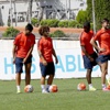 Trabzonspor'da pas ağırlıklı idman