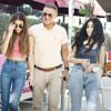 İzzet Yıldızhan kızları ile Bebek'te