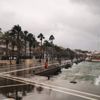 Marmaris'te fırtına hayatı olumsuz etkiledi Marmaris'te fırtına hayatı olumsuz etkiledi