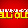 Meclis Başkan adayları belli oldu