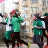 Sevgili için 15 kilometre koştular