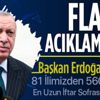SON DAKİKA: Başkan Erdoğan'dan 81 İlimizden 560 Genç ile En Uzun İftar Sofrası programında önemli açıklamalar