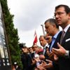 15 Temmuz şehitleri İBB önünde anıldı 15 Temmuz şehitleri İBB önünde anıldı