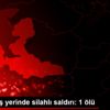 İzmir de iş yerinde silahlı saldırı: 1 ölü İzmir de iş yerinde silahlı saldırı: 1 ölü