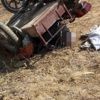 Motosikletin altında kalan yaşlı adam öldü Motosikletin altında kalan yaşlı adam öldü