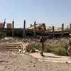 Saddam'ın Tikrit'teki türbesi yıkıldı Saddam'ın Tikrit'teki türbesi yıkıldı