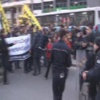 Onur Kılıç eylemine polis müdahalesi Onur Kılıç eylemine polis müdahalesi