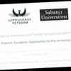 Sabancı Üniversitesi 'İhanet Çalıştayı'nda! Sabancı Üniversitesi 'İhanet Çalıştayı'nda!