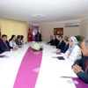 Davutoğlu HDP'yi ziyaret etti