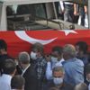Koronadan ölen İSTAÇ Genel Müdürü Mustafa Canlı toprağa verildi