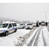 Kütahya'da Şehirlerarası Yollar Kardan Kapandı