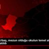 Prof. Dr. Erbaş, mezun olduğu okulun temel atma törenine ...