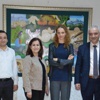 Tuğçe Kazaz defile hazırlığı yapıyor Tuğçe Kazaz defile hazırlığı yapıyor